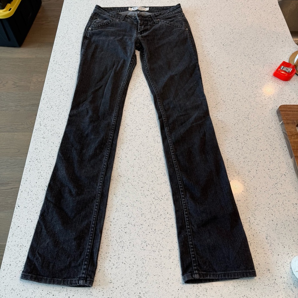 Hudson Jeans Women's Black Straight leg Jeans